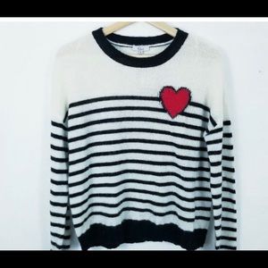 Rails “perci” heart sweater